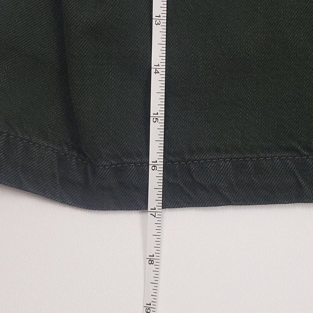 Etica Max Pleated Short Women's Size 30 Seaweed Green Eco-Friendly Cotton Blend - Picture 6 of 16